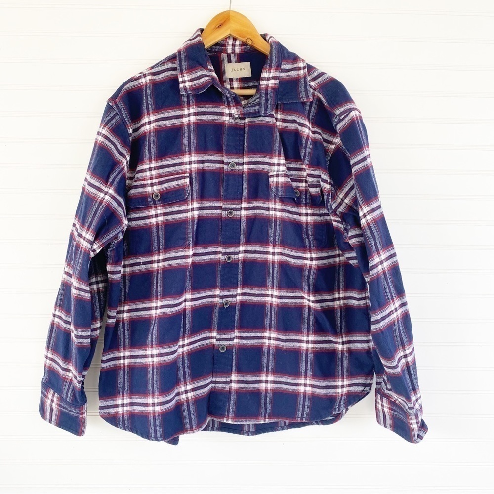 JACHS Thick plaid flannel Size XL